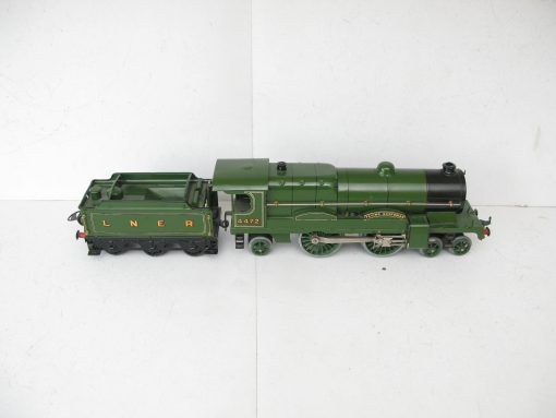 Hornby 0 Gauge No.3C Loco & Tender LNER Green 'FLYING SCOTSMAN' No.4472, Clockwork - unboxed - Image 9