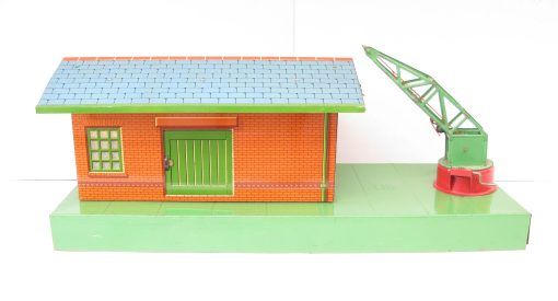 Hornby 0 Gauge No.2E Goods Depot Green base,  - Boxed