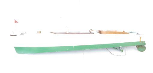 Tri-ang Electric Launch Speed boat named 'TRI-ANG V' - unboxed - Image 13