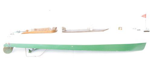 Tri-ang Electric Launch Speed boat named 'TRI-ANG V' - unboxed - Image 15