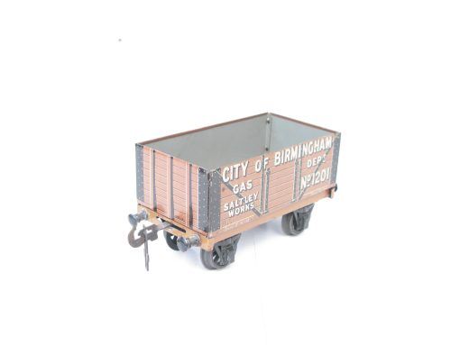 Carette Gauge 1 Tinprinted 'CITY OF BIRMINGHAM' Gas Dept open Private owner wagon - unboxed - Image 2