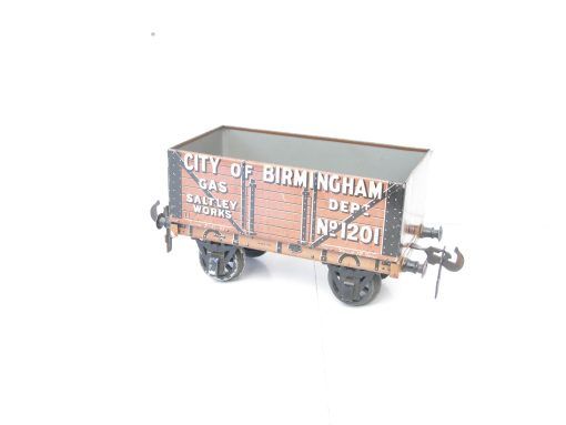 Carette Gauge 1 Tinprinted 'CITY OF BIRMINGHAM' Gas Dept open Private owner wagon - unboxed - Image 3