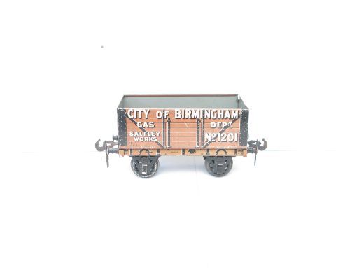 Carette Gauge 1 Tinprinted 'CITY OF BIRMINGHAM' Gas Dept open Private owner wagon - unboxed - Image 4