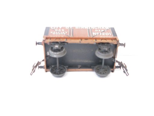 Carette Gauge 1 Tinprinted 'CITY OF BIRMINGHAM' Gas Dept open Private owner wagon - unboxed - Image 6