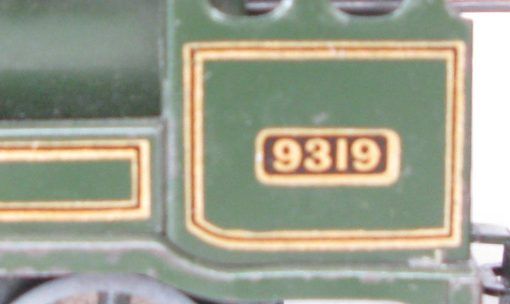 Hornby 0 Gauge E120 Loco & Tender GWR Green No.9319, 3-rail 20 volt Electric circa 1938 - unboxed - Image 7