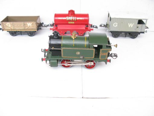 Hornby 0 Gauge No.1 GWR Tank Goods Set circa 1939 - Boxed - Image 8