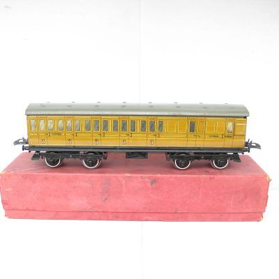 Hornby 0 Gauge No.2 All 3rd LNER Brake end Passenger coach - Boxed