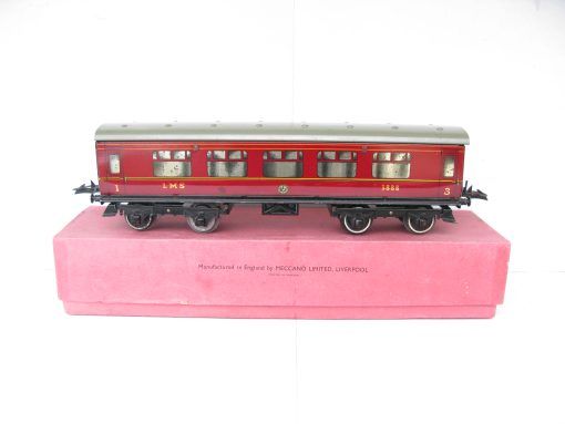 Hornby 0 Gauge No.2 LMS 1st/3rd Corridor Coach - Boxed