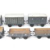 Commercially built 0 Gauge Goods Wagons - unboxed - Priced at £200 for the 7 wagons