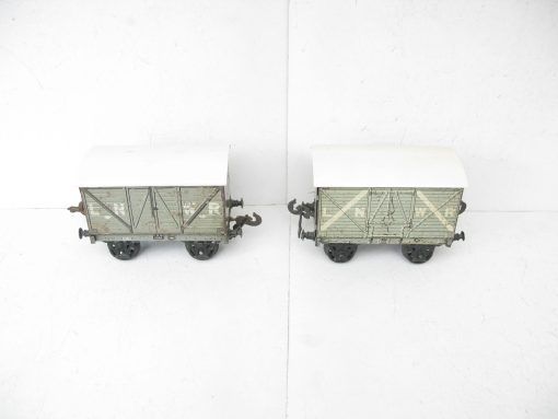 Bassett Lowke / Carette 0 Gauge LNWR Covered Wagons - unboxed - Priced each at £35 each - Image 2