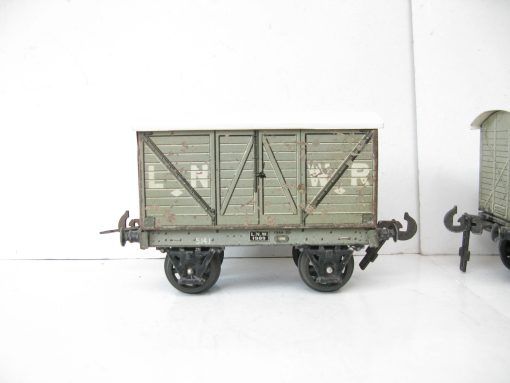 Bassett Lowke / Carette 0 Gauge LNWR Covered Wagons - unboxed - Priced each at £35 each - Image 3