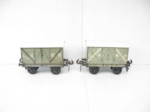 Bassett Lowke / Carette 0 Gauge LNWR Covered Wagons - unboxed - Priced each at £35 each - Image 5