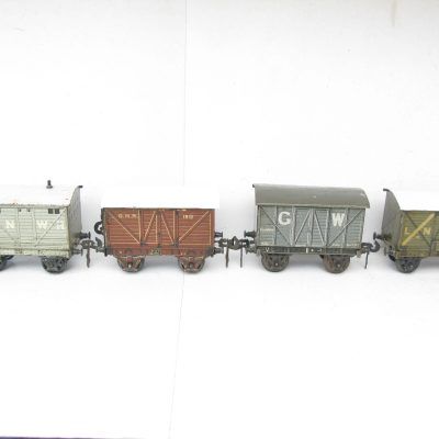 Carette 0 Gauge Covered Wagons - unboxed - Priced each at £25 each