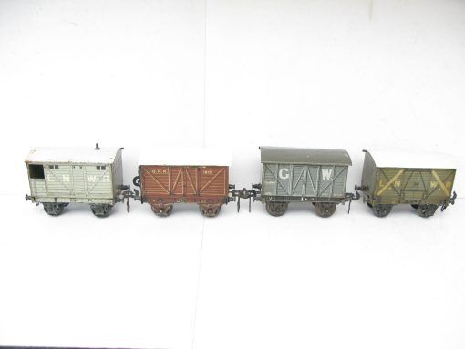 Carette 0 Gauge Covered Wagons - unboxed - Priced each at £25 each