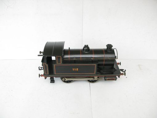Bing Gauge 1 0-4-0 Tank Loco LNWR Lined black No.112, Clockwork - unboxed - Image 6