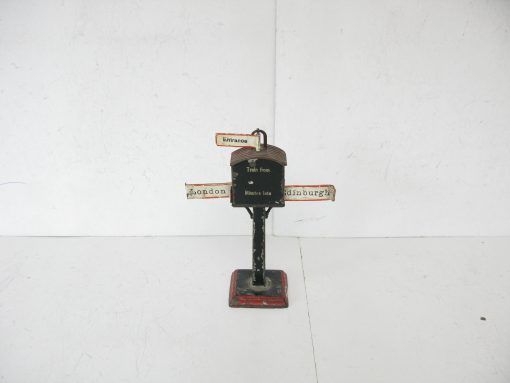 Marklin Large scale UK Market platform Destination board - 13.5 cm tall - Image 2