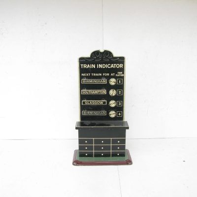 Bing Large scale UK Market Train 'INDICATOR BOARD'  - 19 cm tall