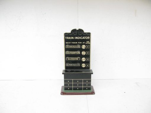 Bing Large scale UK Market Train 'INDICATOR BOARD'  - 19 cm tall