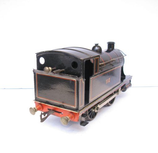 Bing Gauge 1 0-4-0 Tank Loco LNWR Lined black No.112, Clockwork - unboxed - Image 10