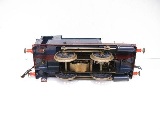 Bing Gauge 1 0-4-0 Tank Loco CR (Caledonian Railway) Lined blue No.112, Clockwork - unboxed - Image 5