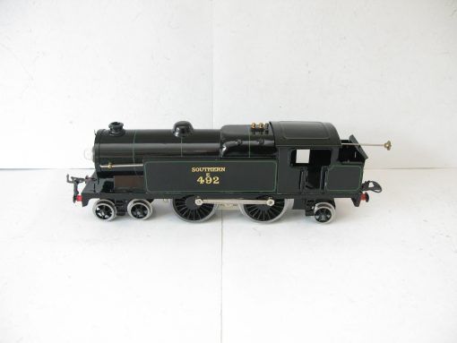 Hornby 0 Gauge No.E220 Special Tank Loco SR Black No.E492, 3-rail 20 volt electric - Superb Professional repaint - Image 2