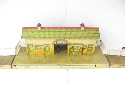 Hornby 0 Gauge No.4 'MARGATE' Station Speckled Finish base Circa 1937/38 - Boxed - Image 4