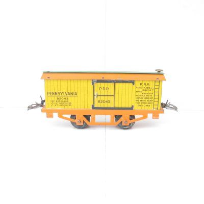 Hornby 0 Gauge American style PRR Box car circa 1933/35 - unboxed