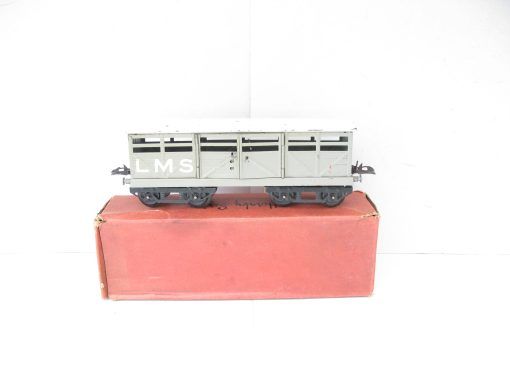 Hornby 0 Gauge No.2 LMS Cattle Truck circa 1939 - Boxed