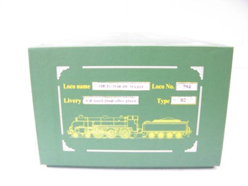 Ace 0 Gauge Modern issue E/34 SR Lined green 4-6-0 Loco & Tender King Arthur class 'Sir Ector De Maris' No.794,  2/3-rail electric - Boxed - Image 3