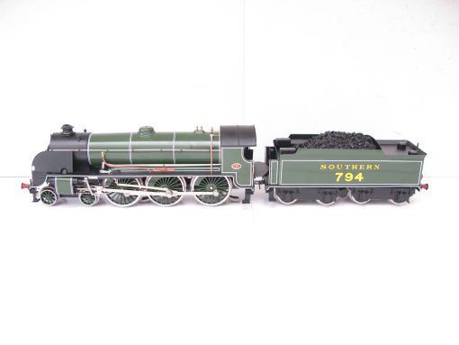 Ace 0 Gauge Modern issue E/34 SR Lined green 4-6-0 Loco & Tender King Arthur class 'Sir Ector De Maris' No.794,  2/3-rail electric - Boxed - Image 6