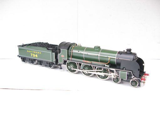 Ace 0 Gauge Modern issue E/34 SR Lined green 4-6-0 Loco & Tender King Arthur class 'Sir Ector De Maris' No.794,  2/3-rail electric - Boxed - Image 10