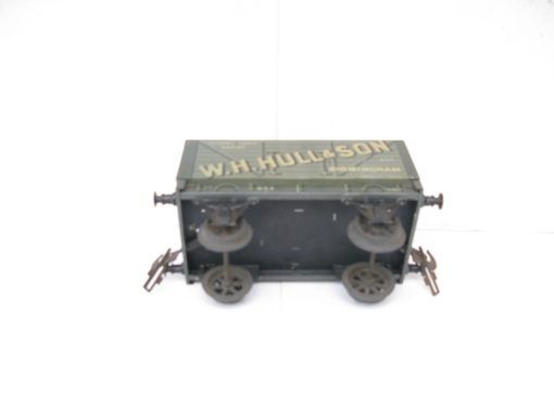 Carette Gauge 1 Tinprinted 'W.H.HULL & Son' Birmingham open Private owner wagon - unboxed - Image 5