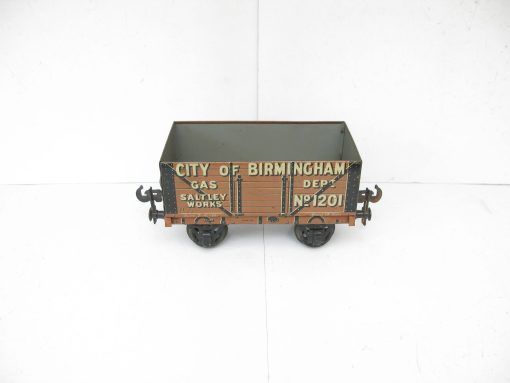 Carette Gauge 1 Tinprinted 'CITY OF BIRMINGHAM' Gas Dept open Private owner wagon - unboxed - Image 2
