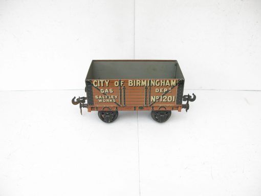 Carette Gauge 1 Tinprinted 'CITY OF BIRMINGHAM' Gas Dept open Private owner wagon - unboxed - Image 4