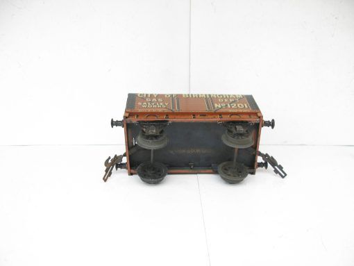 Carette Gauge 1 Tinprinted 'CITY OF BIRMINGHAM' Gas Dept open Private owner wagon - unboxed - Image 5