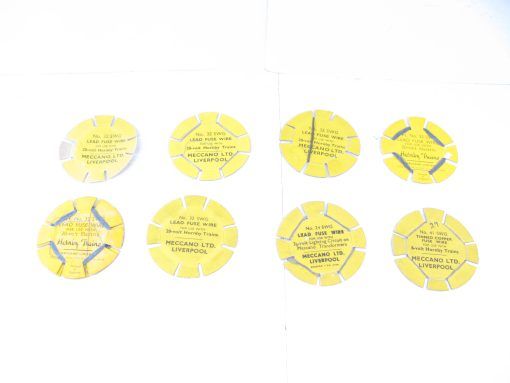 Hornby 0 Gauge Pre and Post war Fuse cards  - unboxed - Priced at £2 each