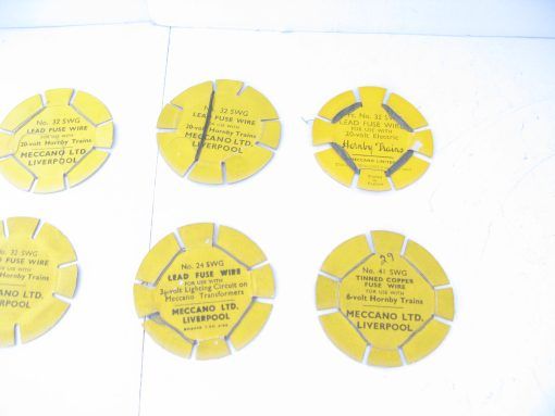Hornby 0 Gauge Pre and Post war Fuse cards  - unboxed - Priced at £2 each - Image 4