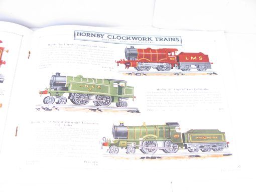 Hornby Book of Trains 1929/30 45 Page 5th Issue Product Catalogue - Image 2