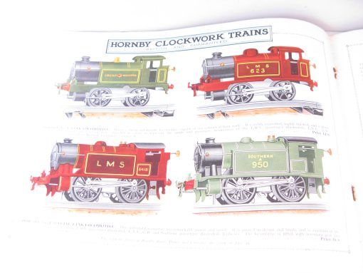 Hornby Book of Trains 1929/30 45 Page 5th Issue Product Catalogue - Image 3