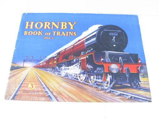 Hornby Book of Trains 1934/35 64 Page 10th Issue Product Catalogue with the new 20 volt electric Loco's and Sets