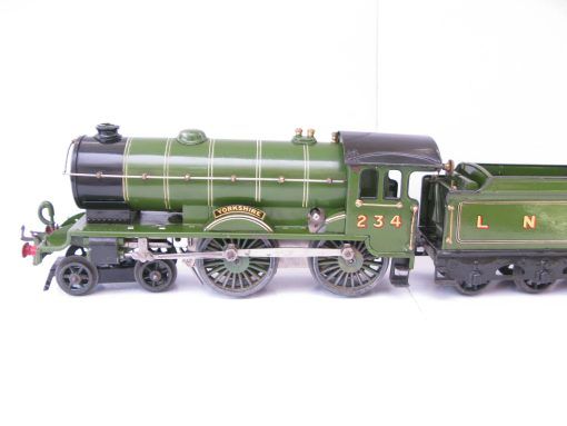 Hornby 0 Gauge No.2C Special Loco & Tender LNER 'YORKSHIRE' No234, Clockwork Circa 1930 - Boxed - Image 4