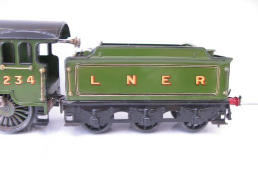 Hornby 0 Gauge No.2C Special Loco & Tender LNER 'YORKSHIRE' No234, Clockwork Circa 1930 - Boxed - Image 6