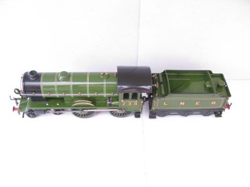 Hornby 0 Gauge No.2C Special Loco & Tender LNER 'YORKSHIRE' No234, Clockwork Circa 1930 - Boxed - Image 7