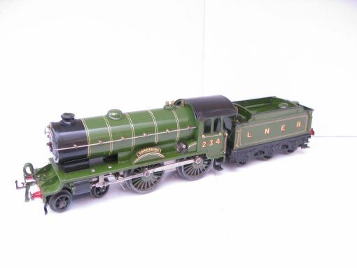 Hornby 0 Gauge No.2C Special Loco & Tender LNER 'YORKSHIRE' No234, Clockwork Circa 1930 - Boxed - Image 8