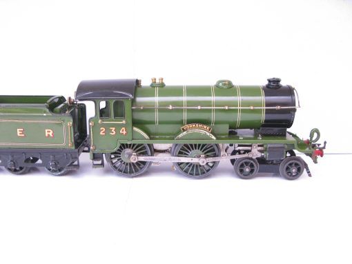 Hornby 0 Gauge No.2C Special Loco & Tender LNER 'YORKSHIRE' No234, Clockwork Circa 1930 - Boxed - Image 11