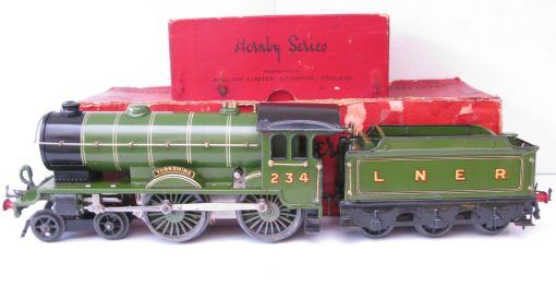 Hornby 0 Gauge No.2C Special Loco & Tender LNER 'YORKSHIRE' No234, Clockwork Circa 1930 - Boxed - Image 14