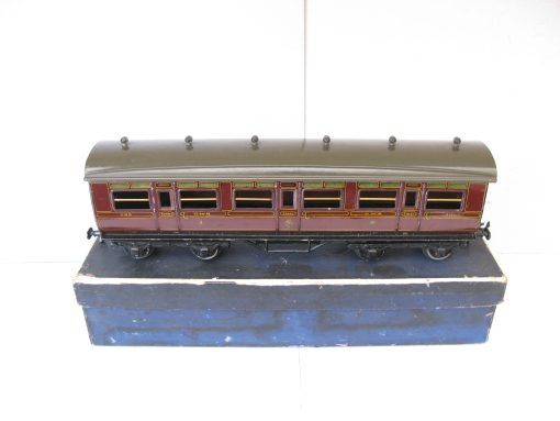 Bing for Bassett Lowke 0 Gauge 1921/24 Series GWR All 1st Coach coach  - Boxed - Image 3