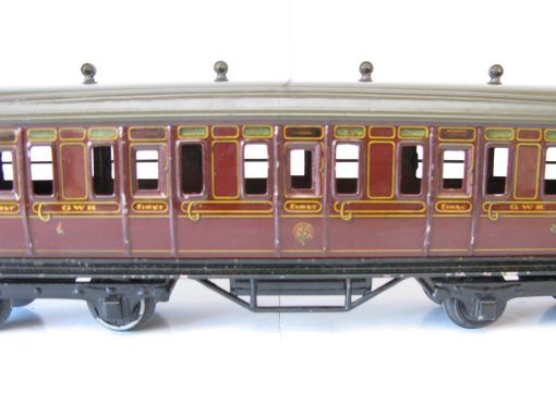 Bing for Bassett Lowke 0 Gauge 1921/24 Series GWR All 1st Coach coach  - Boxed - Image 7