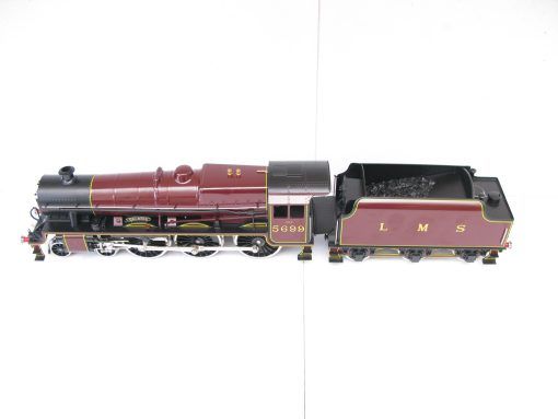 Ace 0 Gauge Modern issue E/18 LMS Lined maroon 4-6-0 Loco & Tender Jubilee class 'Galatea' No.5699,  2/3-rail electric - Boxed - Image 7