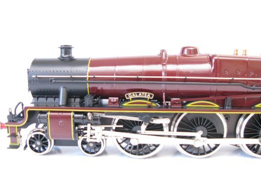 Ace 0 Gauge Modern issue E/18 LMS Lined maroon 4-6-0 Loco & Tender Jubilee class 'Galatea' No.5699,  2/3-rail electric - Boxed - Image 8